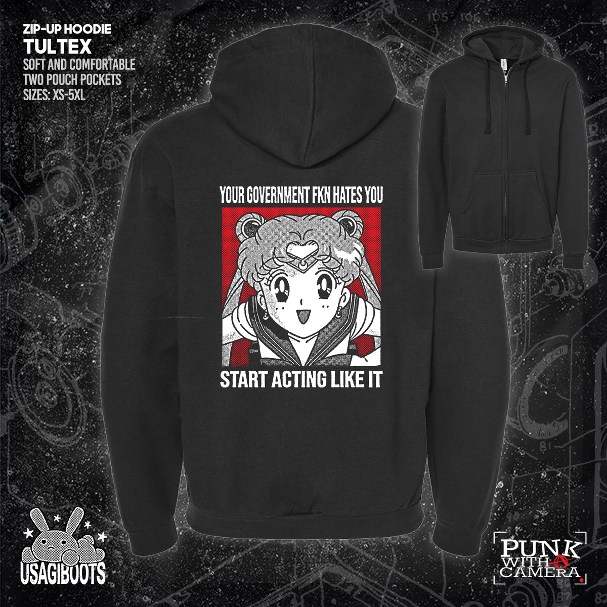 Your Government Fucking Hates You - Usagi Boots