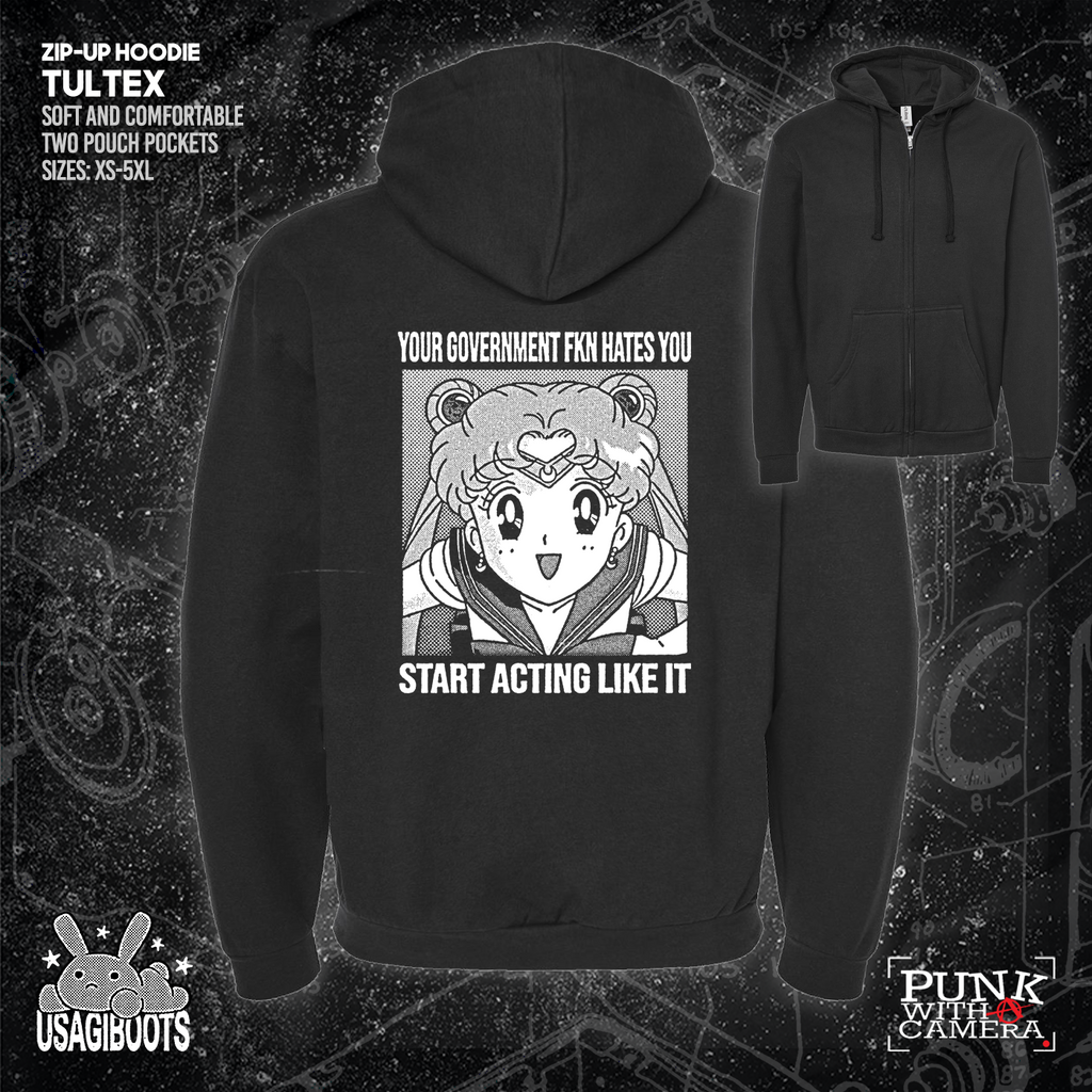 Your Government Fucking Hates You - Usagi Boots