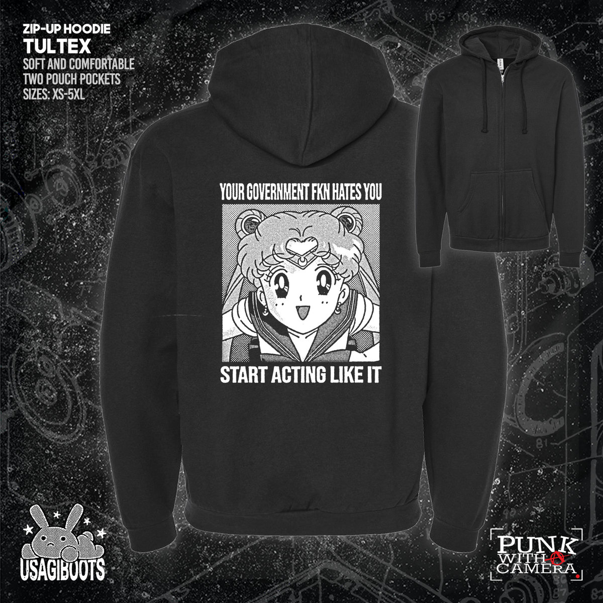 Your Government Fucking Hates You - Usagi Boots