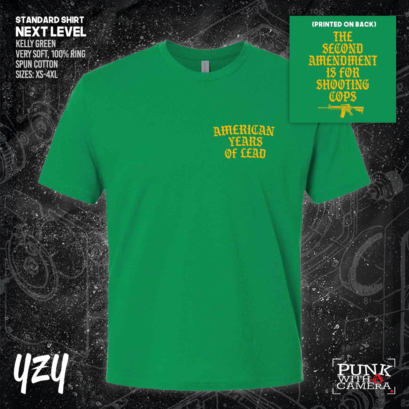 The Second Amendment is For Shooting Cops - YZY Prints