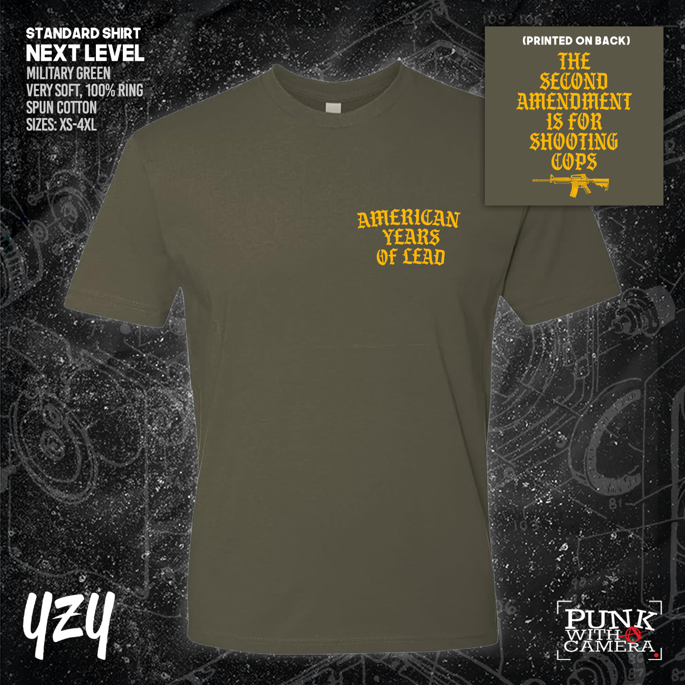 The Second Amendment is For Shooting Cops - YZY Prints