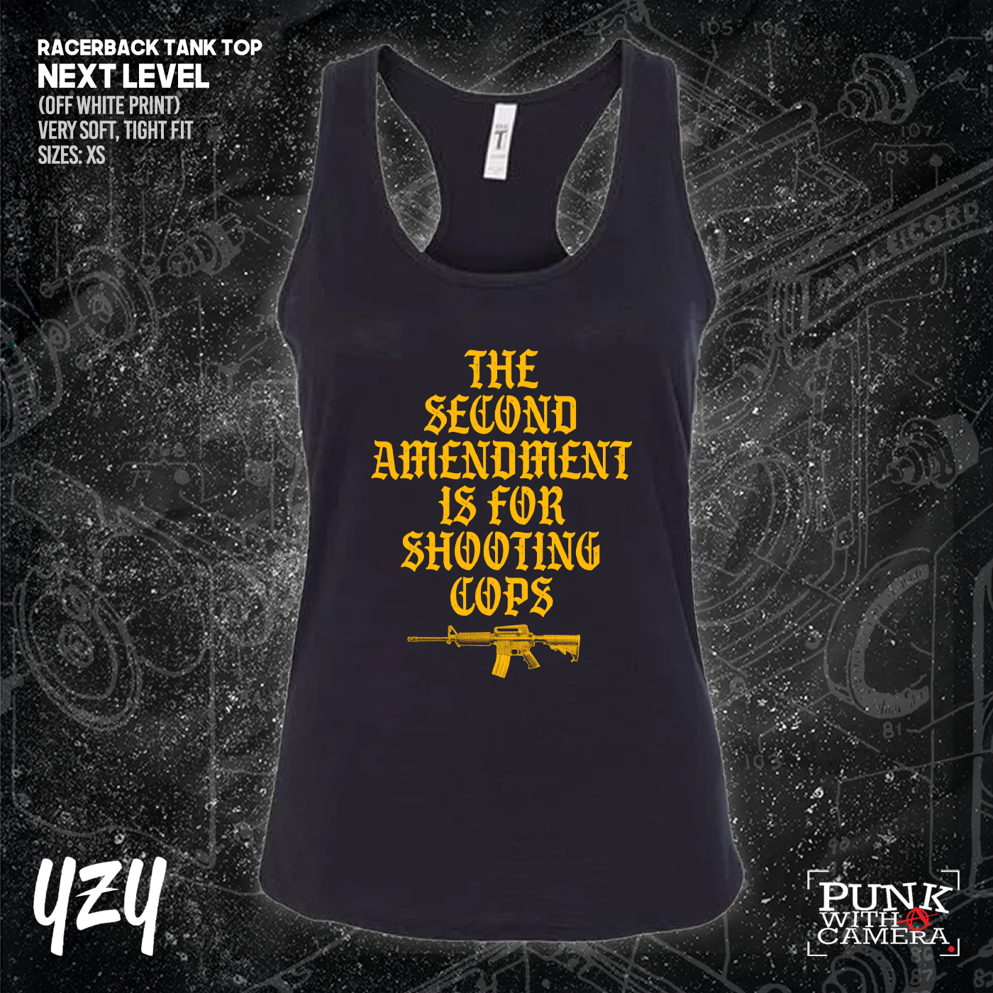 The Second Amendment is For Shooting Cops - YZY Prints