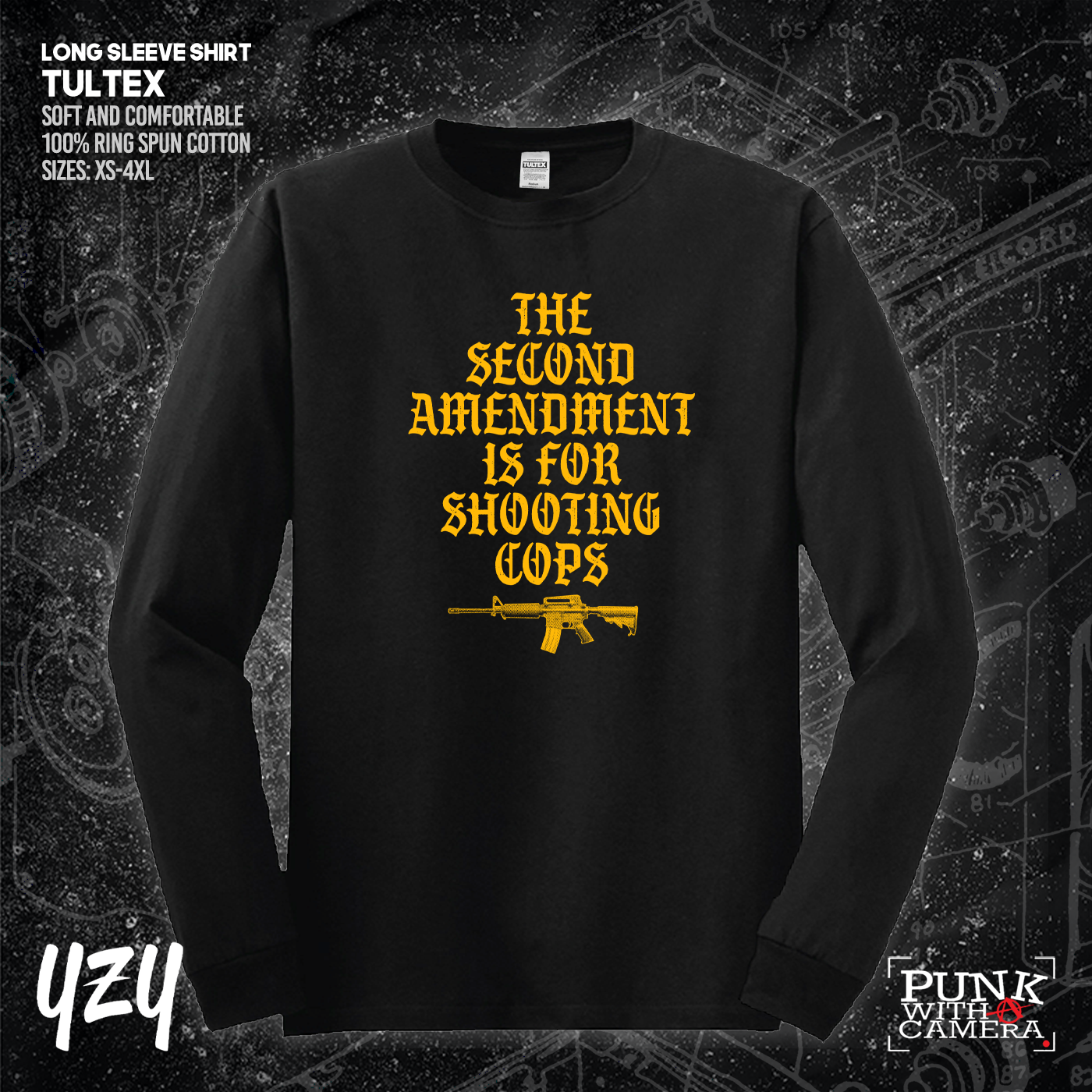 The Second Amendment is For Shooting Cops - YZY Prints