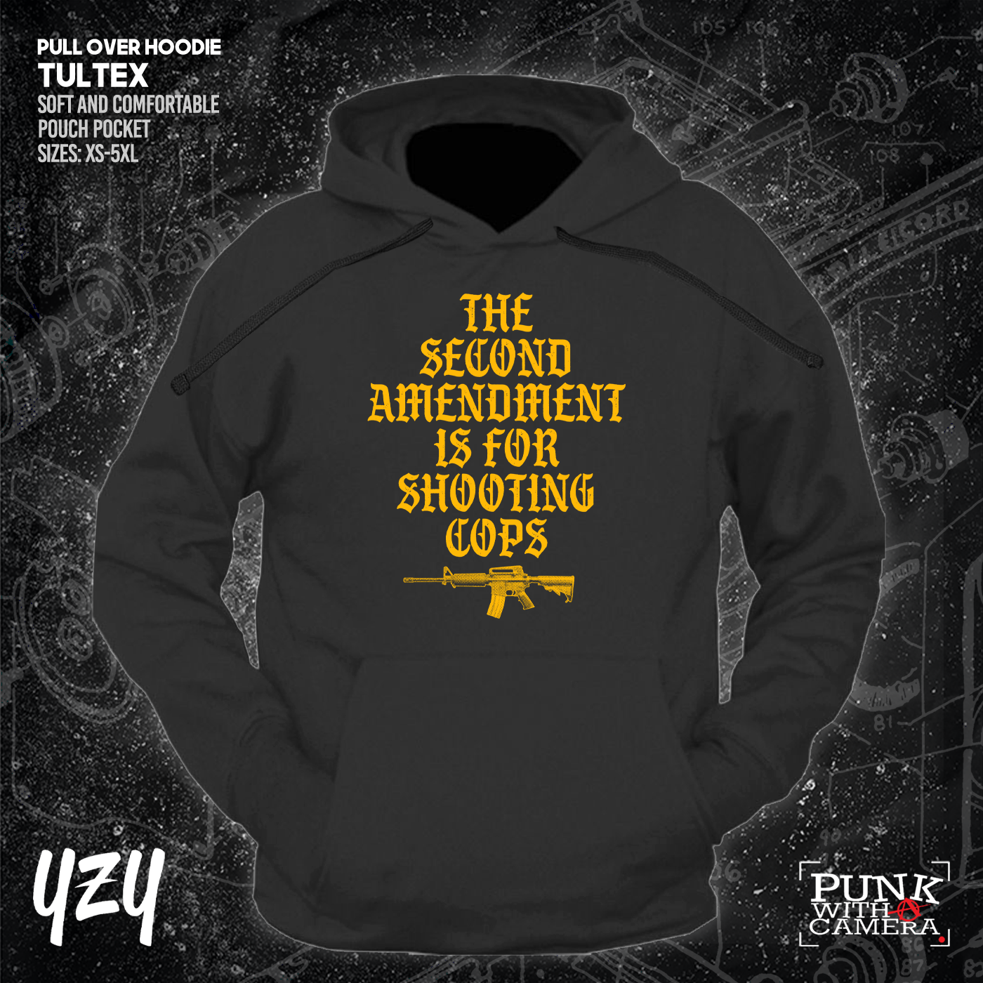 The Second Amendment is For Shooting Cops - YZY Prints