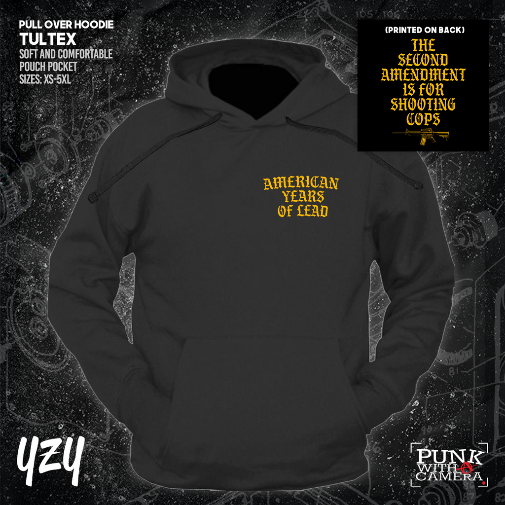 The Second Amendment is For Shooting Cops - Front & Back Print - YZY Prints