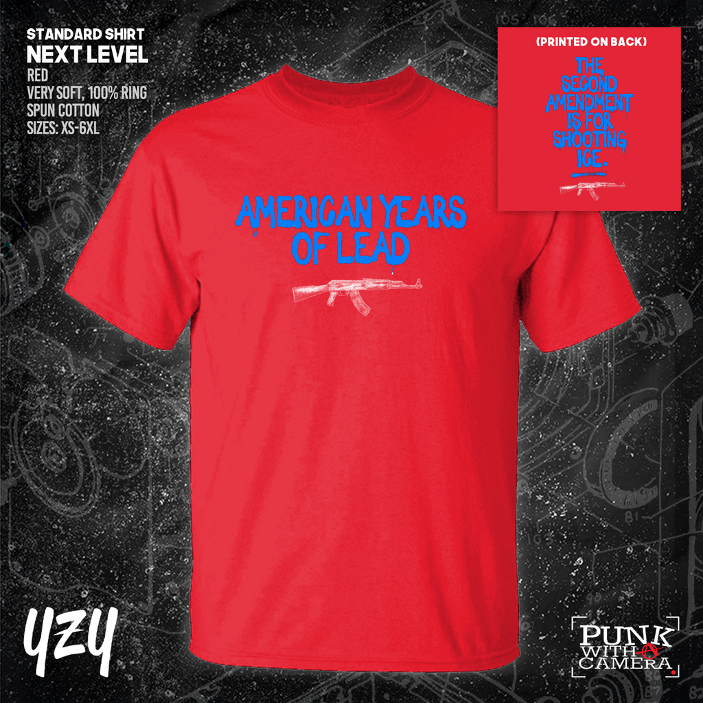 The Second Amendment is For Shooting ICE - Front & Back Print - YZY Prints