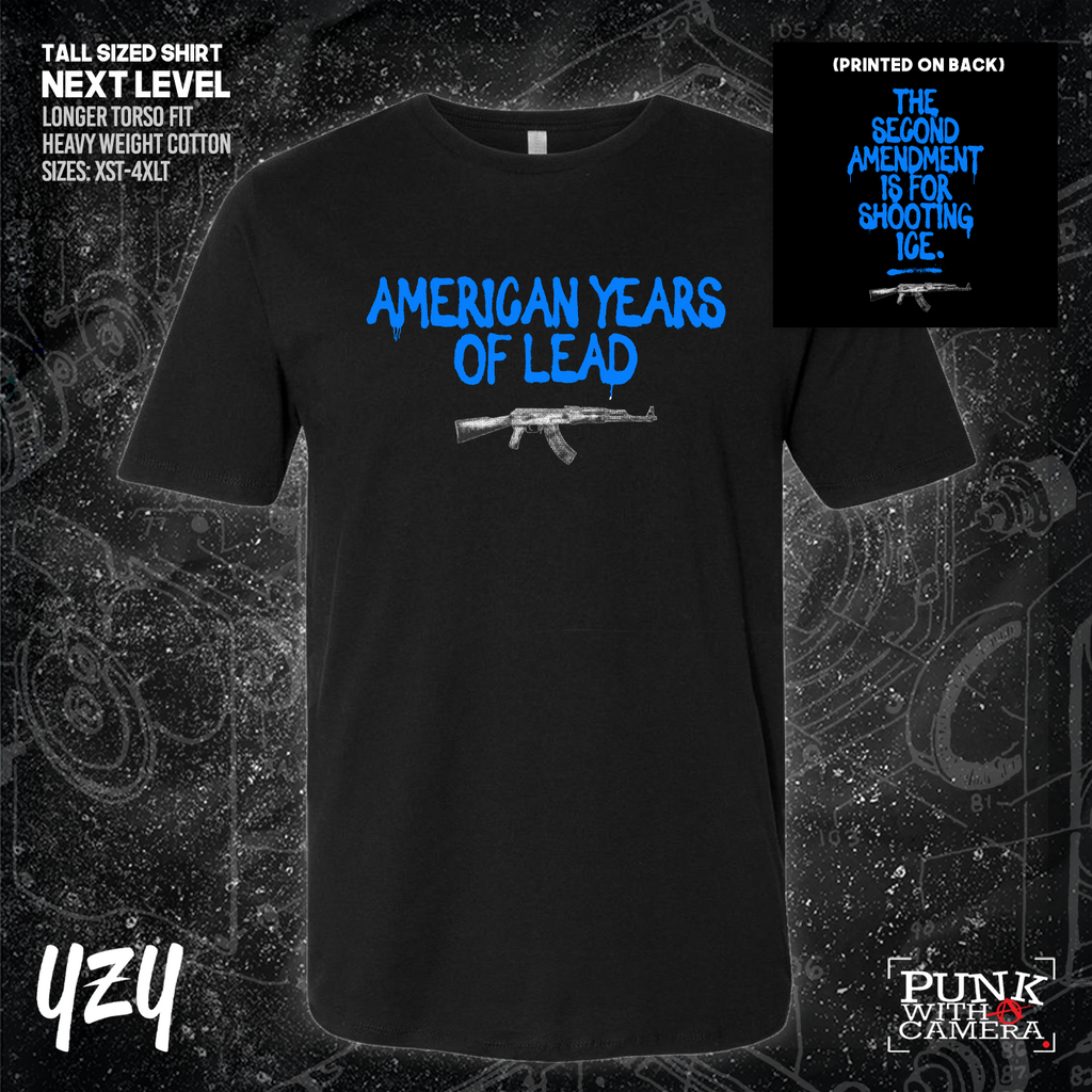 The Second Amendment is For Shooting ICE - Front & Back Print - YZY Prints
