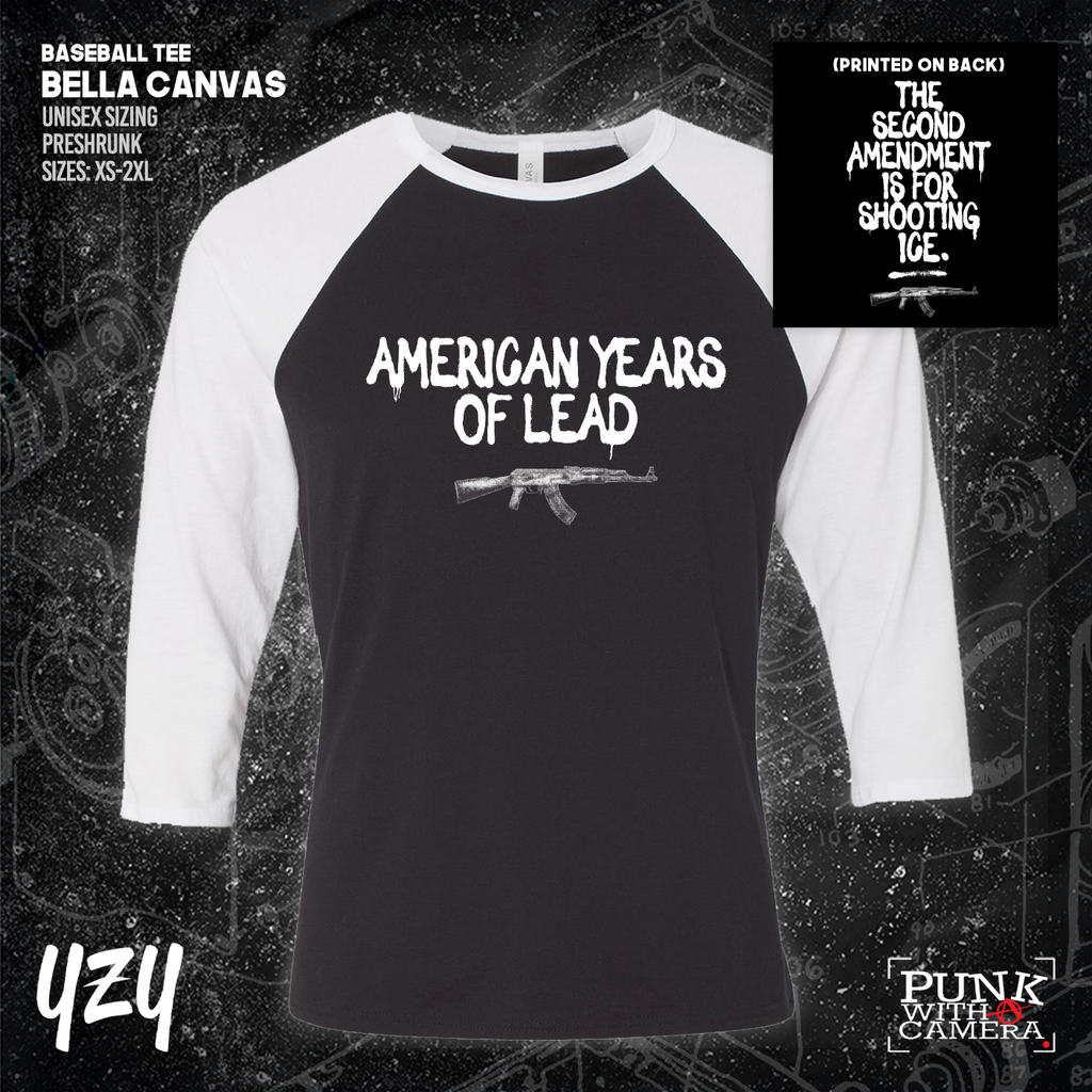 The Second Amendment is For Shooting ICE - Front & Back Print - YZY Prints