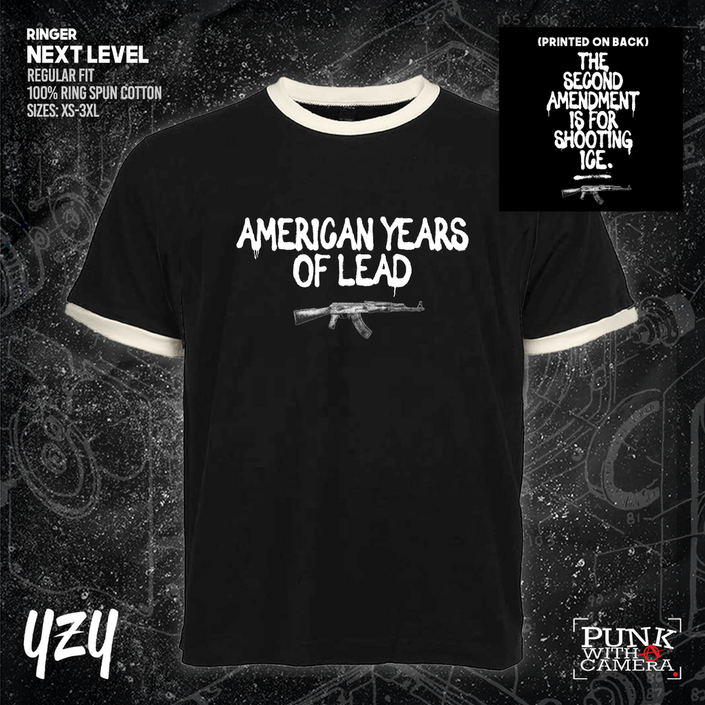 The Second Amendment is For Shooting ICE - Front & Back Print - YZY Prints