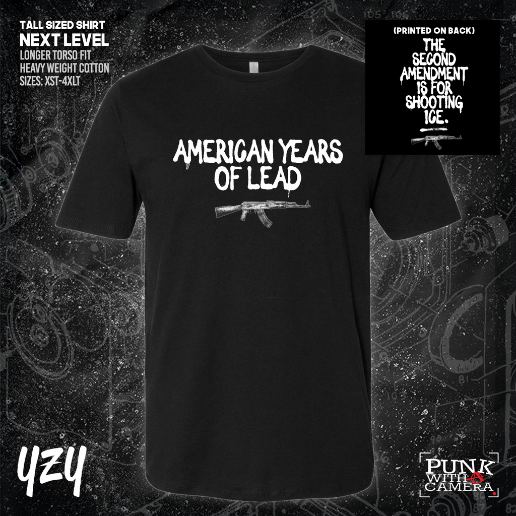 The Second Amendment is For Shooting ICE - Front & Back Print - YZY Prints