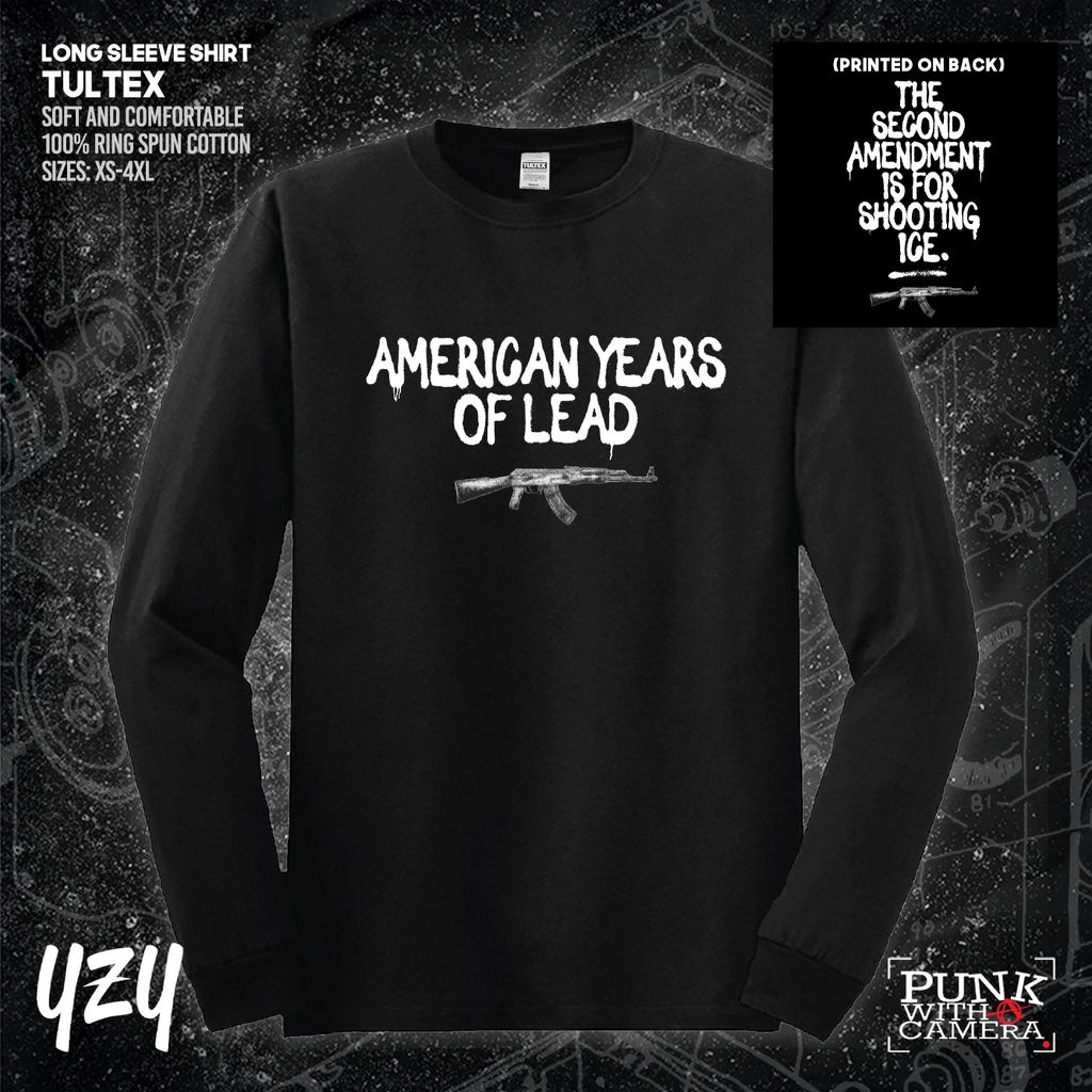 The Second Amendment is For Shooting ICE - Front & Back Print - YZY Prints