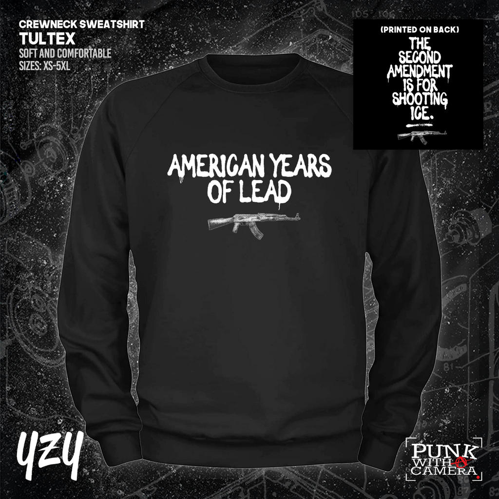 The Second Amendment is For Shooting ICE - Front & Back Print - YZY Prints