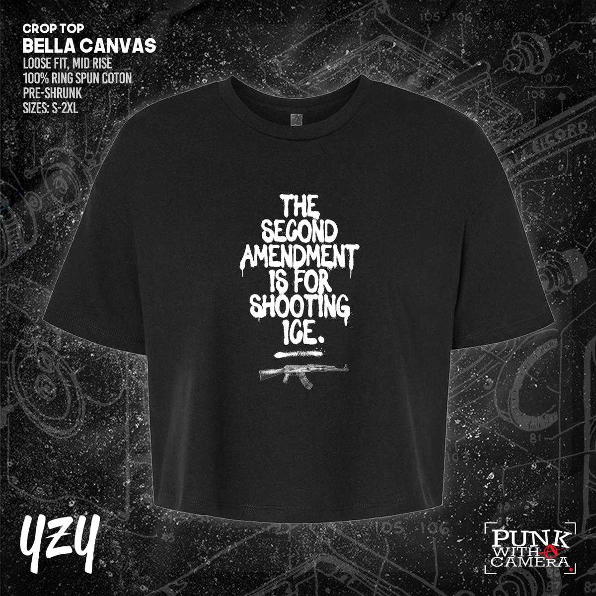 The Second Amendment is For Shooting ICE - YZY  Prints