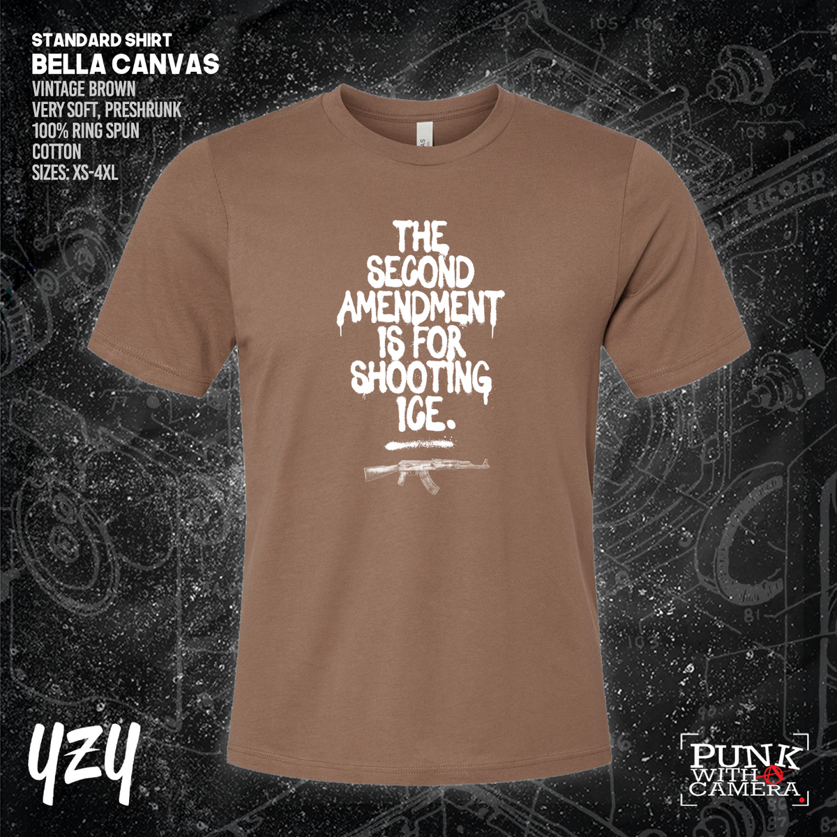 The Second Amendment is For Shooting ICE - YZY  Prints