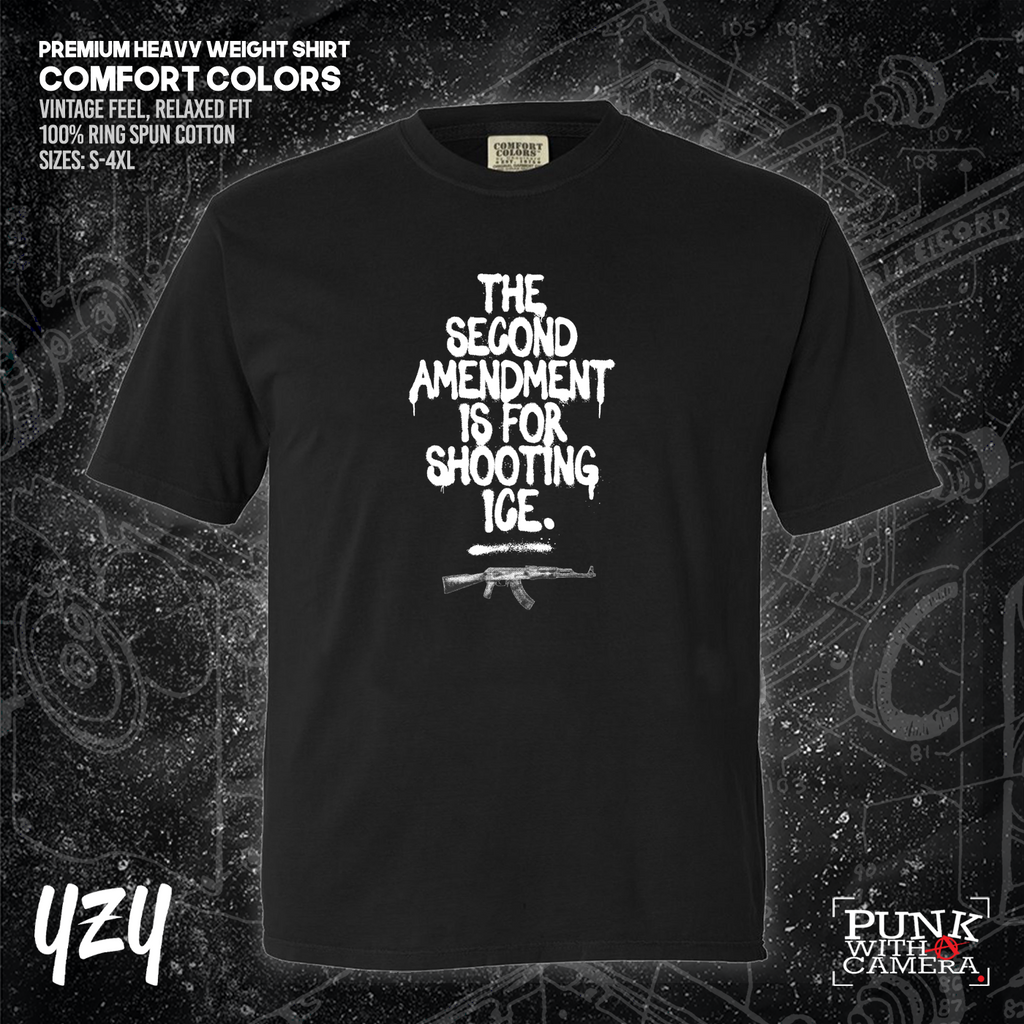 The Second Amendment is For Shooting ICE - YZY  Prints