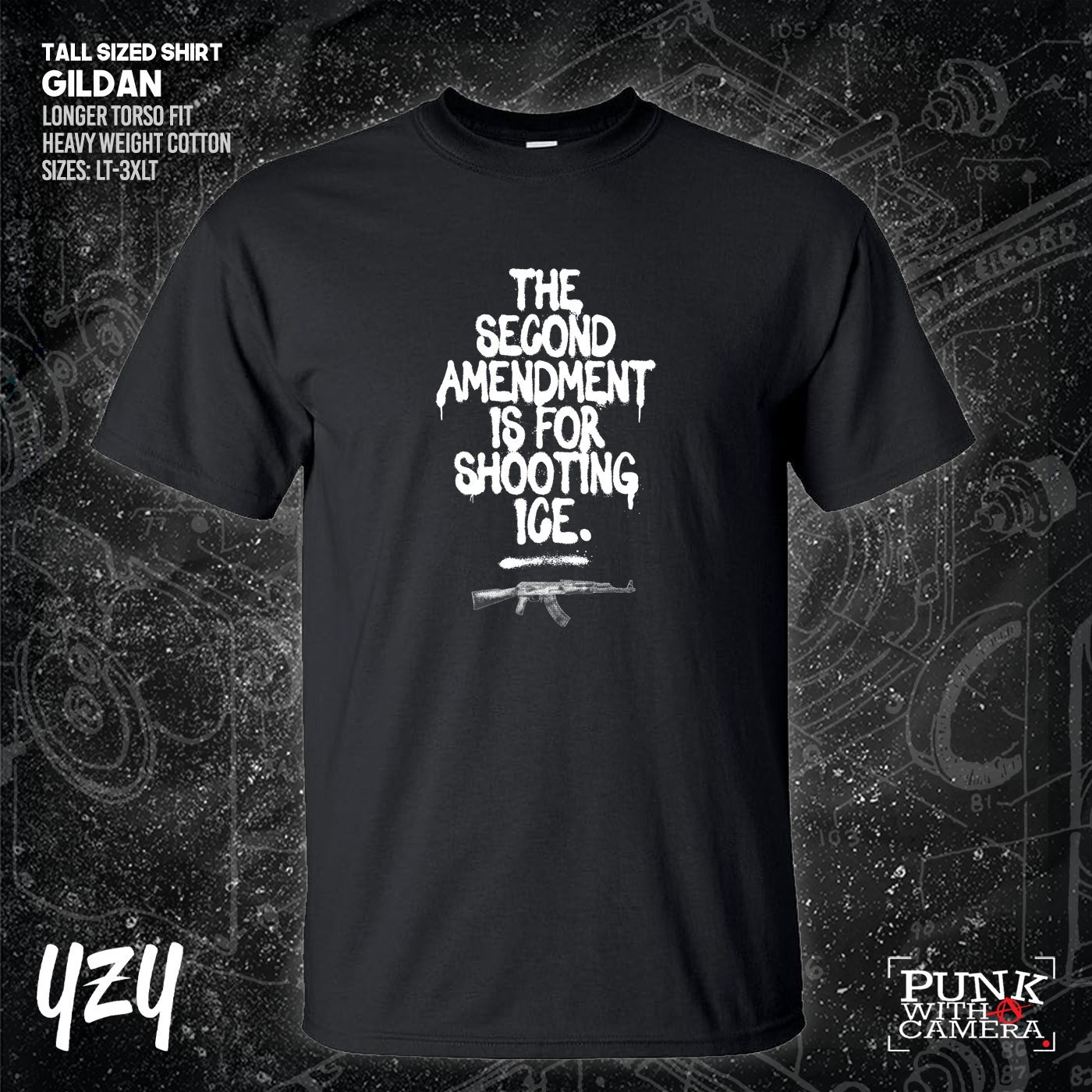 The Second Amendment is For Shooting ICE - YZY  Prints
