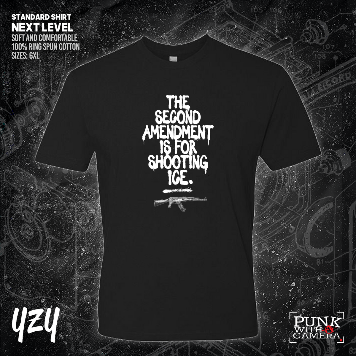 The Second Amendment is For Shooting ICE - YZY  Prints