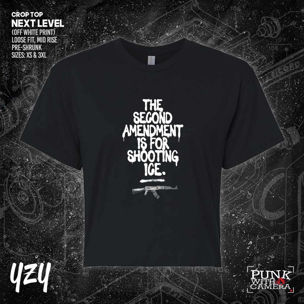 The Second Amendment is For Shooting ICE - YZY  Prints