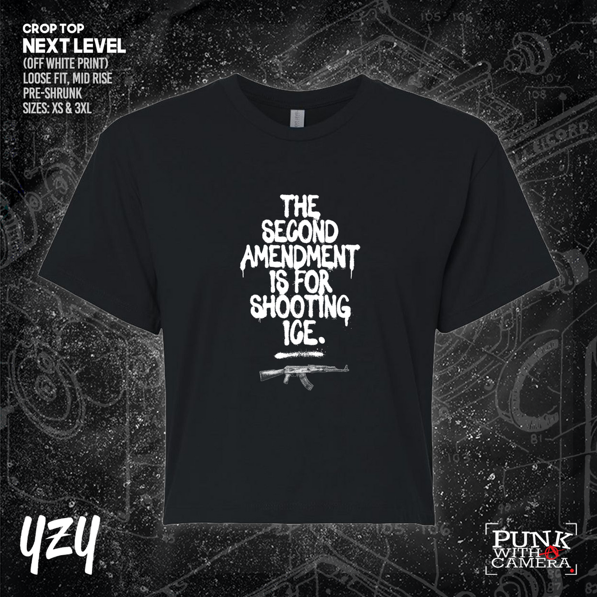 The Second Amendment is For Shooting ICE - YZY  Prints