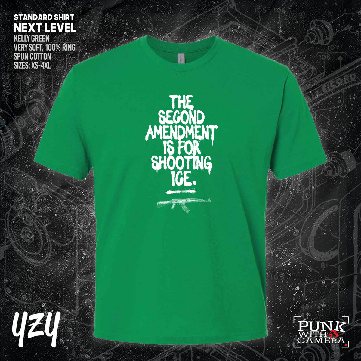 The Second Amendment is For Shooting ICE - YZY  Prints