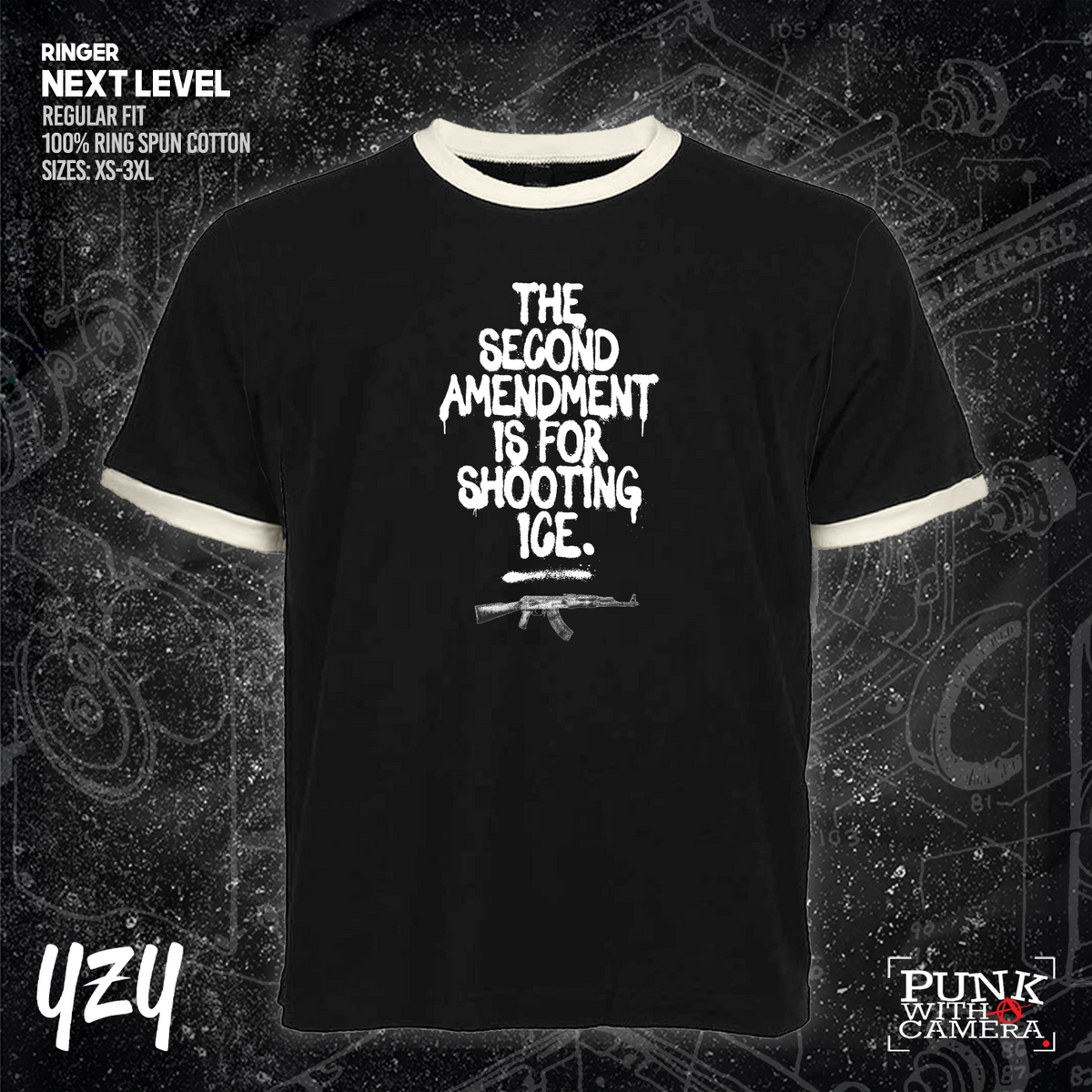 The Second Amendment is For Shooting ICE - YZY  Prints
