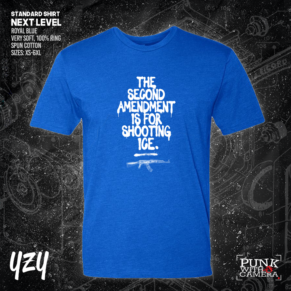The Second Amendment is For Shooting ICE - YZY  Prints