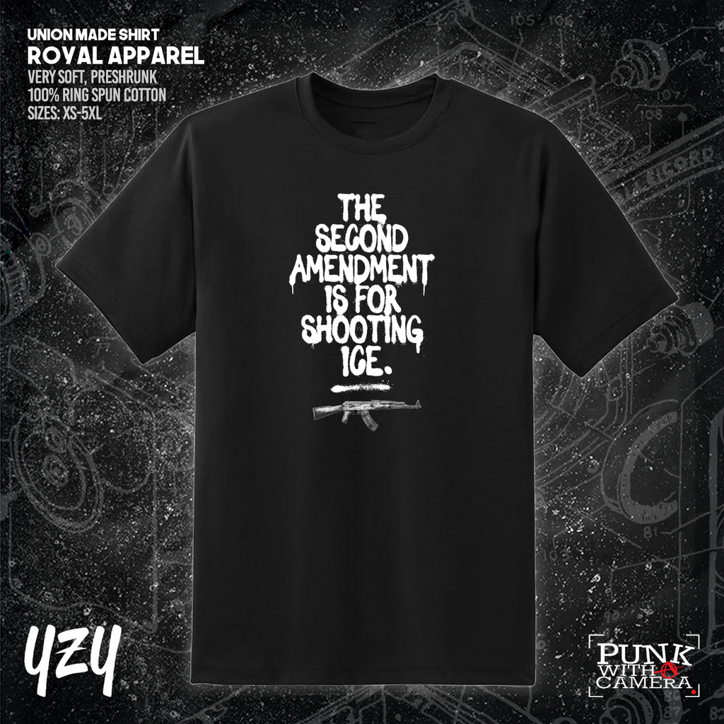 The Second Amendment is For Shooting ICE - YZY  Prints