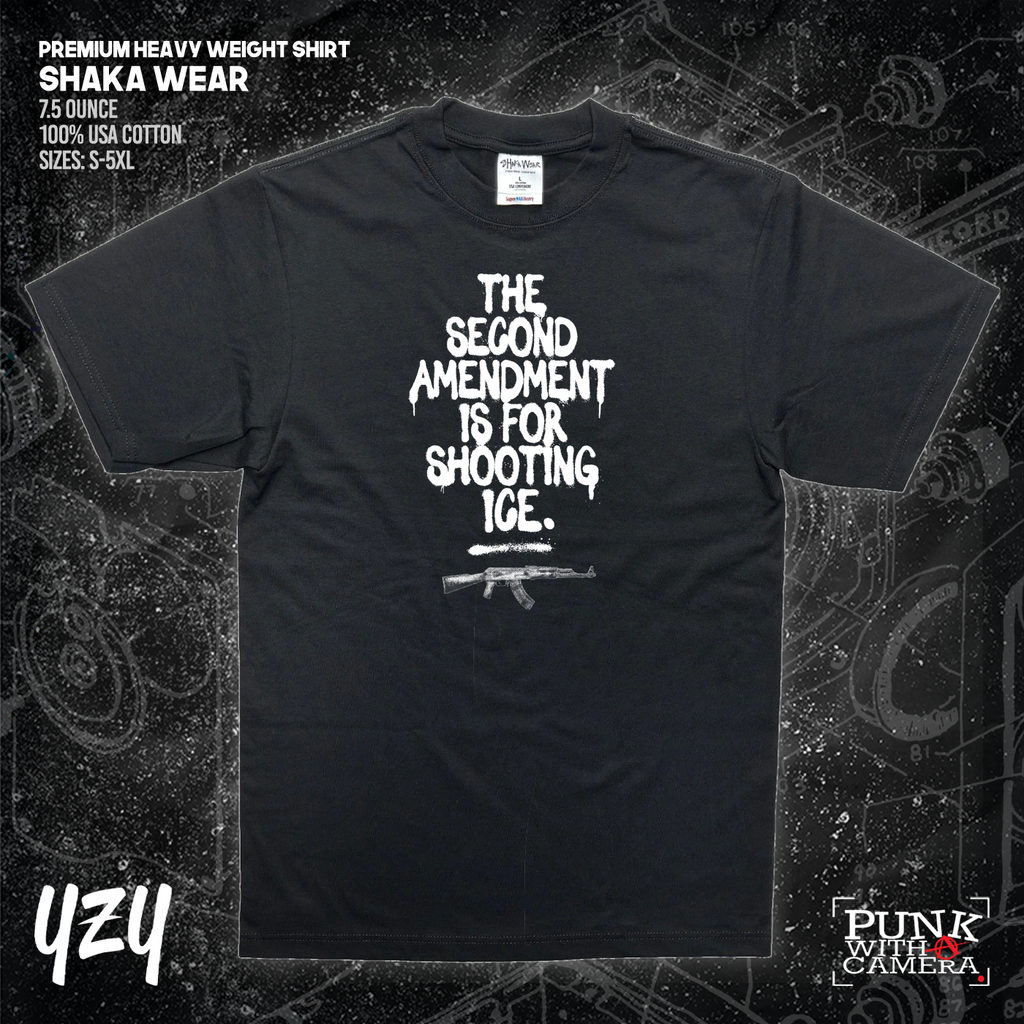 The Second Amendment is For Shooting ICE - YZY  Prints