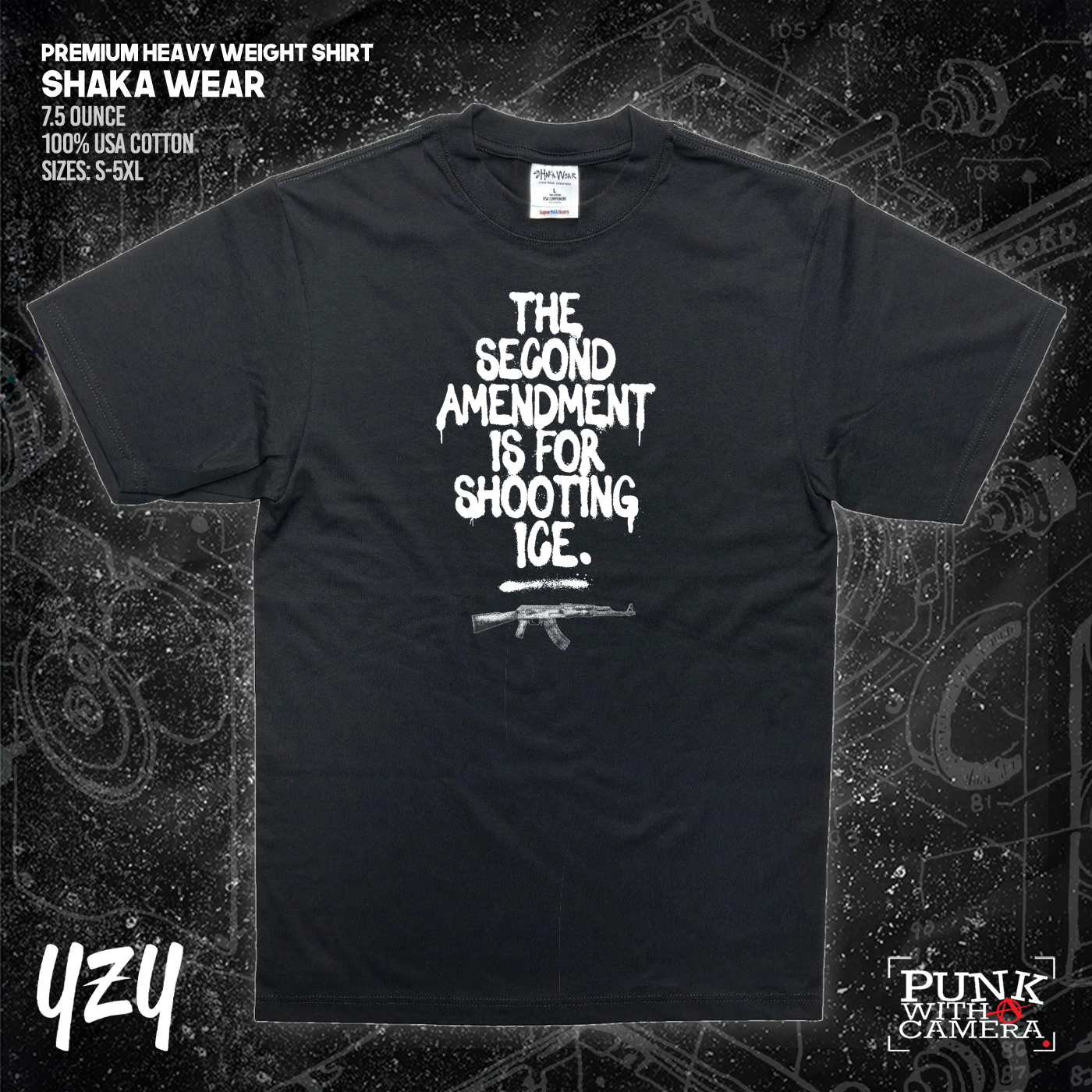 The Second Amendment is For Shooting ICE - YZY  Prints