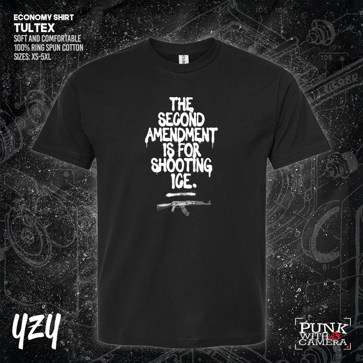 The Second Amendment is For Shooting ICE - YZY  Prints
