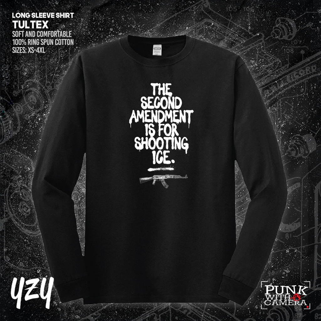 The Second Amendment is For Shooting ICE - YZY  Prints