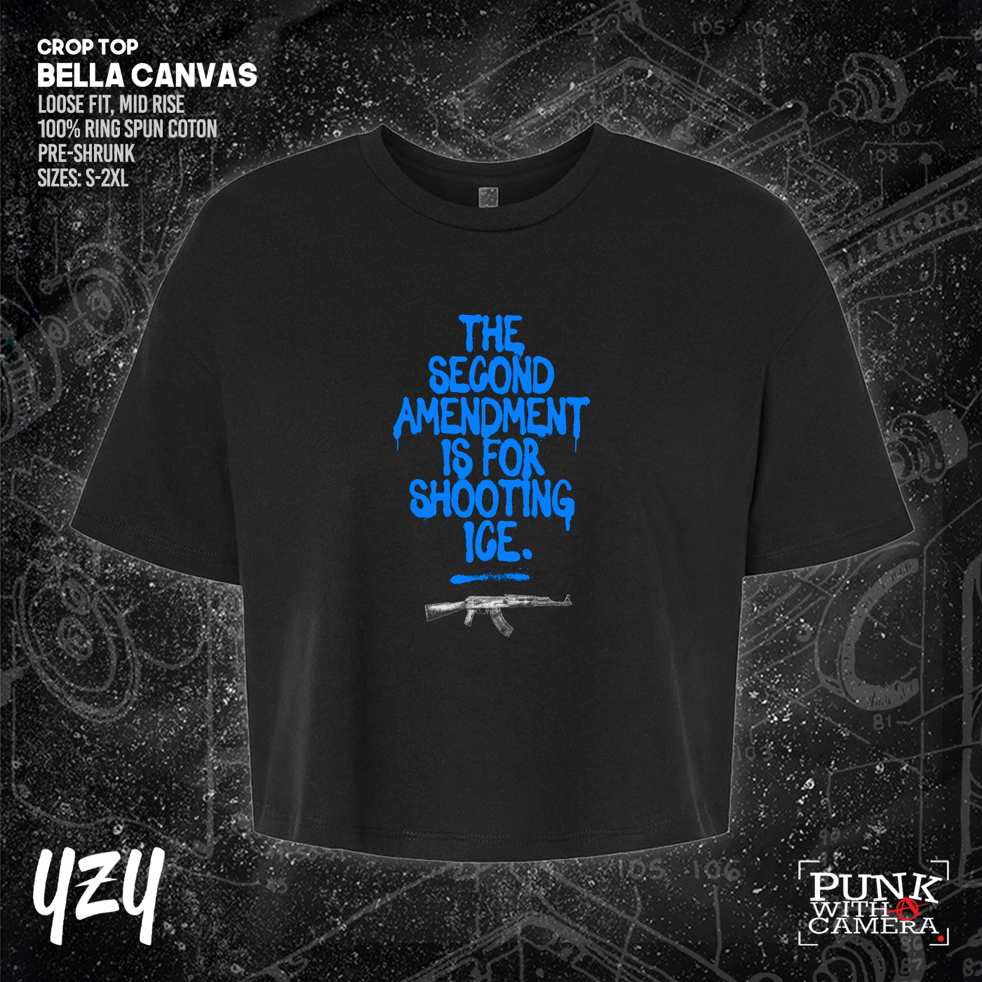 The Second Amendment is For Shooting ICE - YZY  Prints