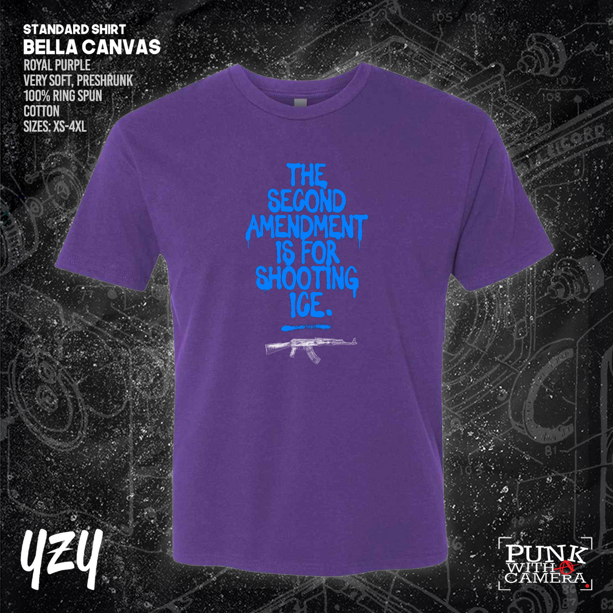 The Second Amendment is For Shooting ICE - YZY  Prints