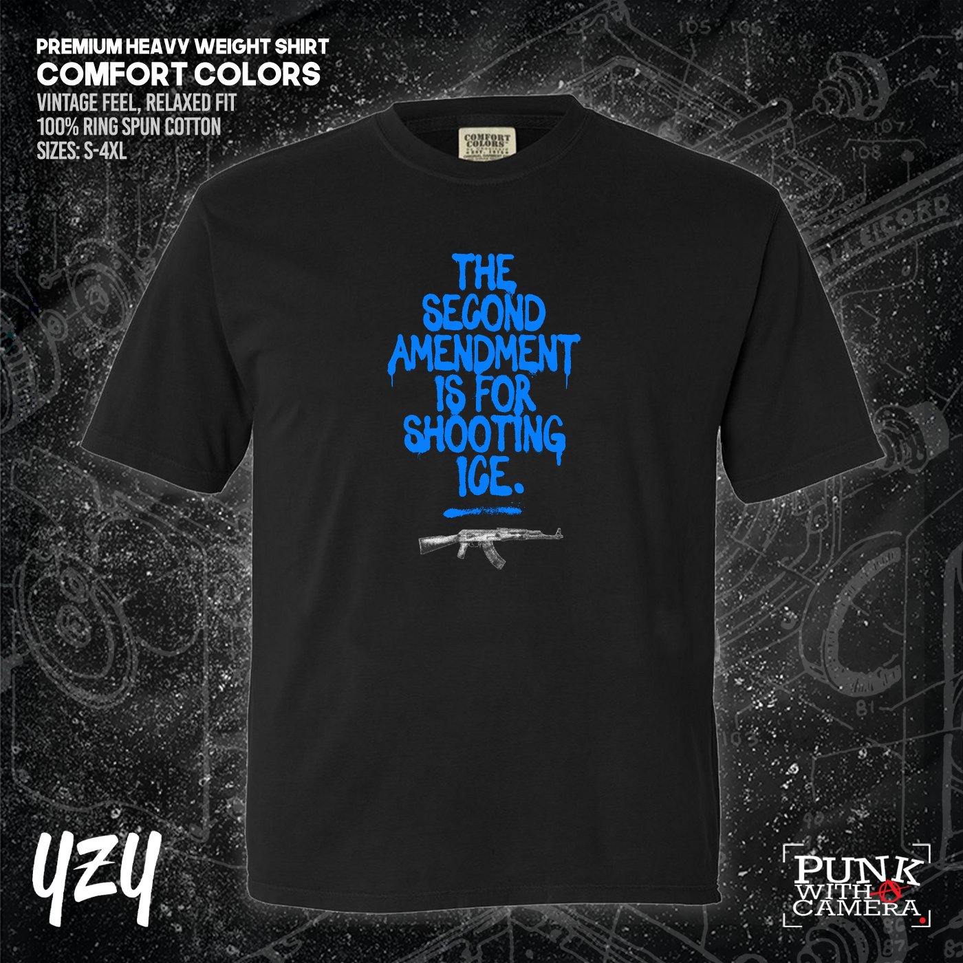 The Second Amendment is For Shooting ICE - YZY  Prints