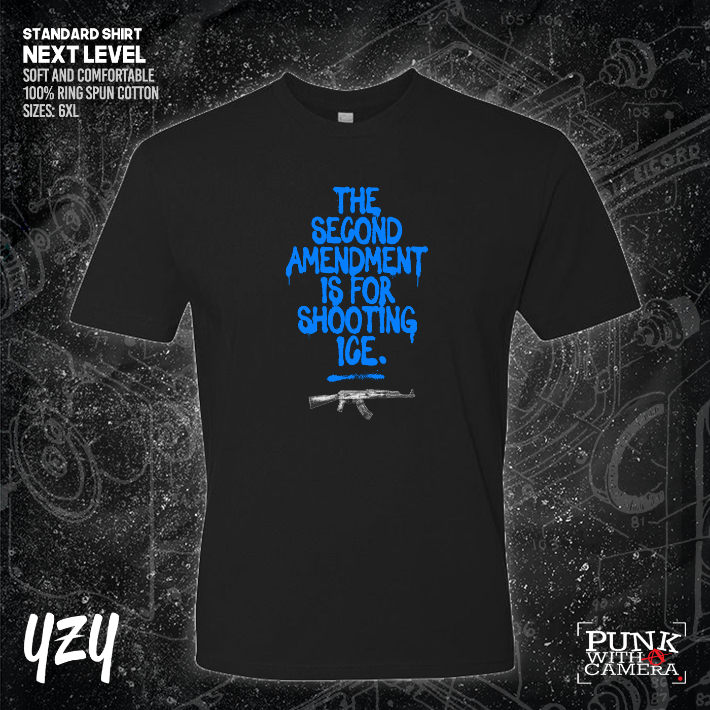The Second Amendment is For Shooting ICE - YZY  Prints