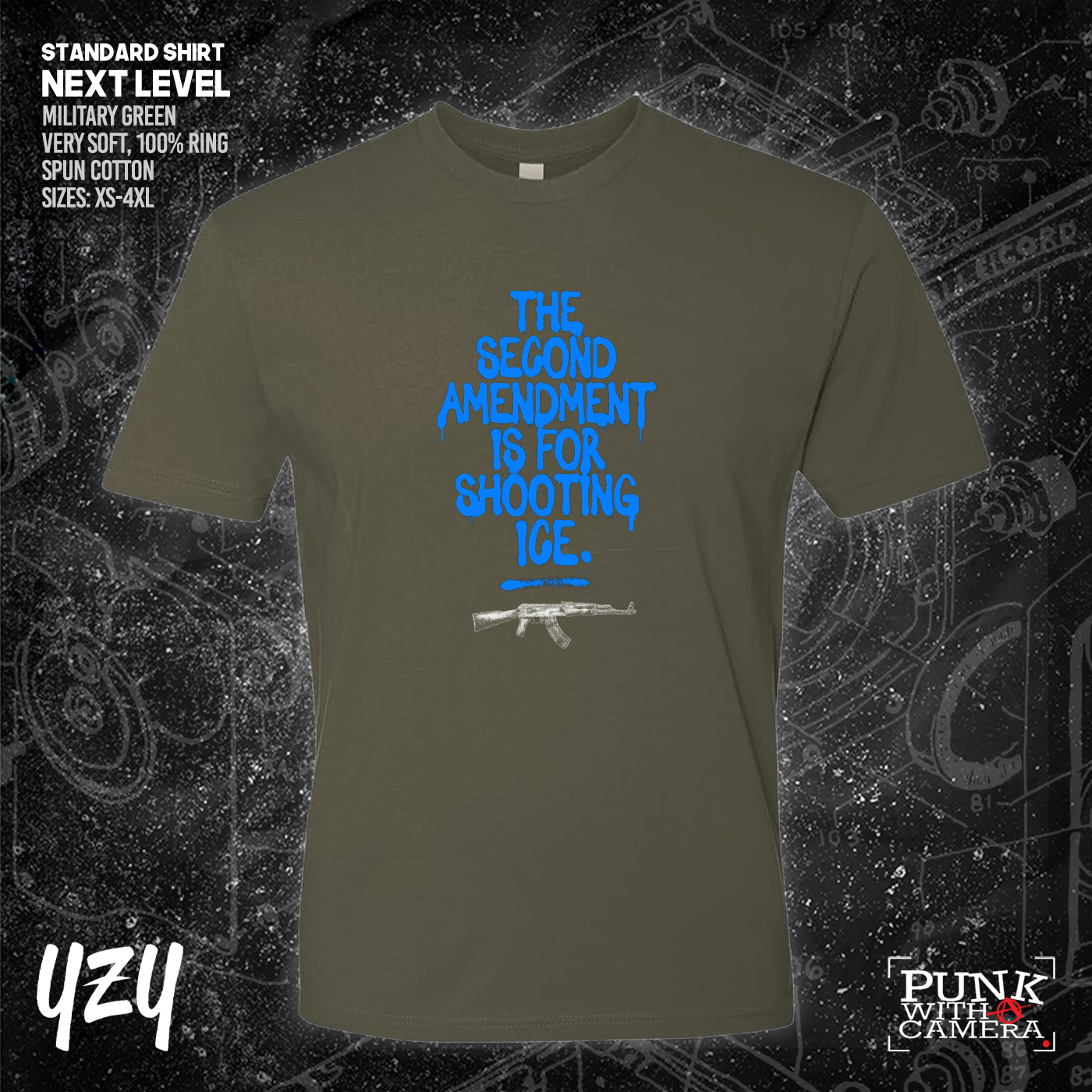 The Second Amendment is For Shooting ICE - YZY  Prints