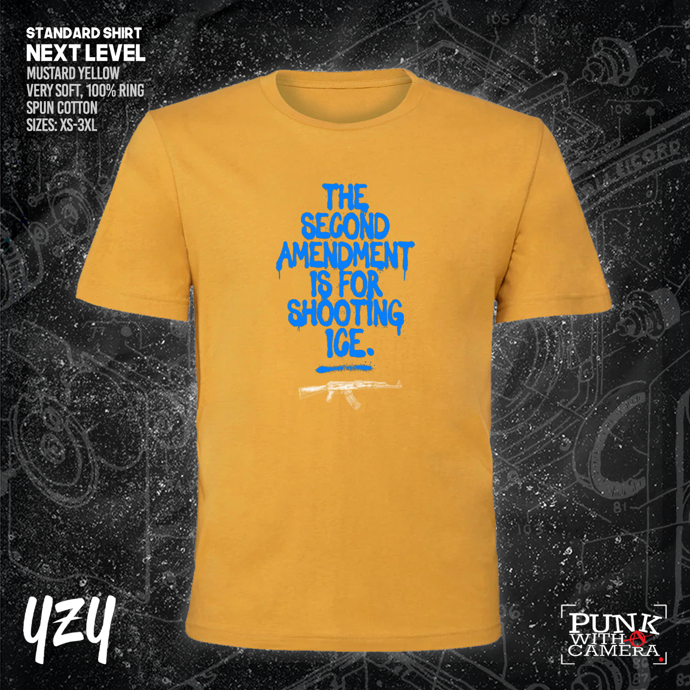 The Second Amendment is For Shooting ICE - YZY  Prints