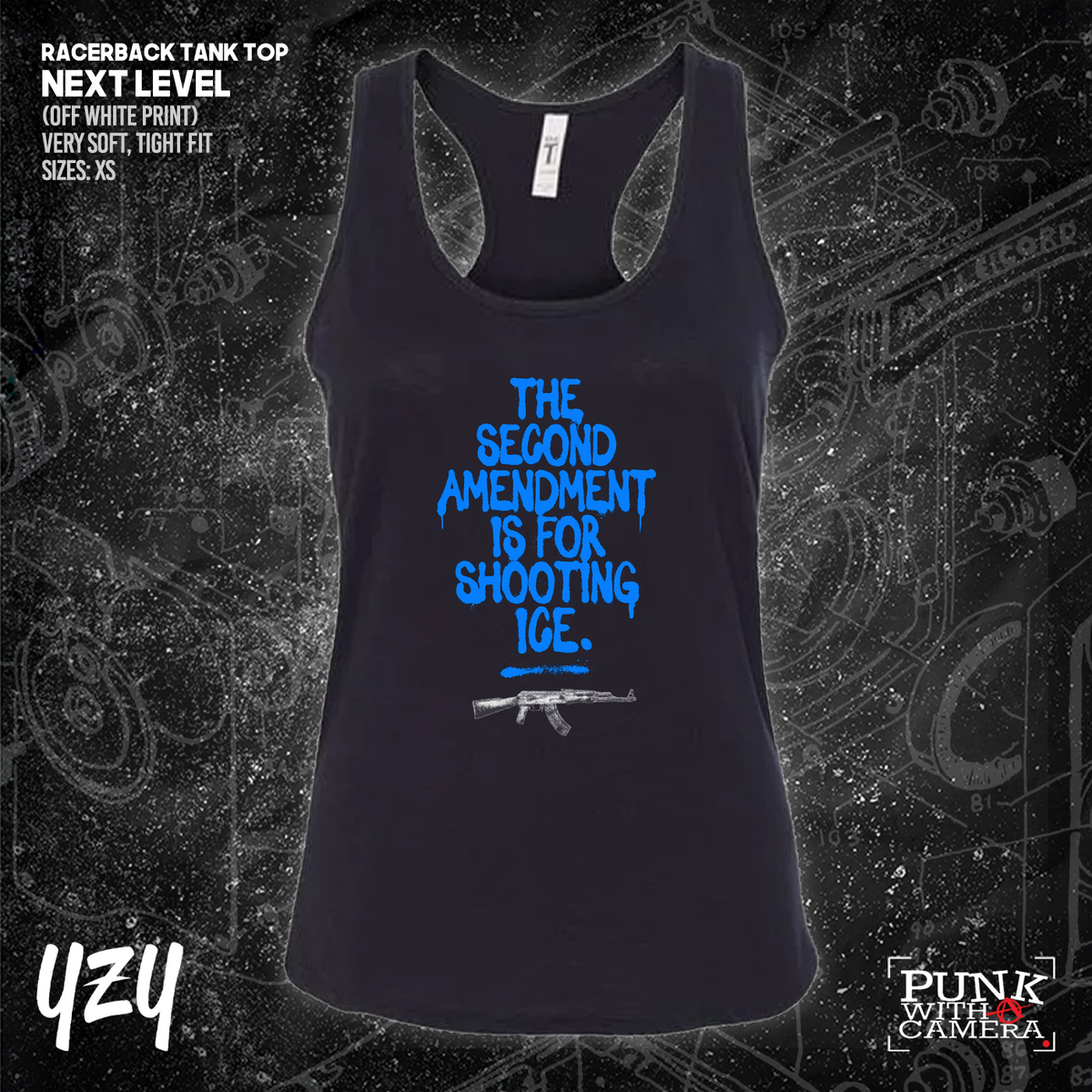 The Second Amendment is For Shooting ICE - YZY  Prints