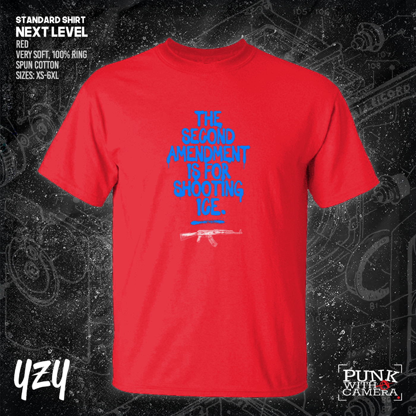 The Second Amendment is For Shooting ICE - YZY  Prints