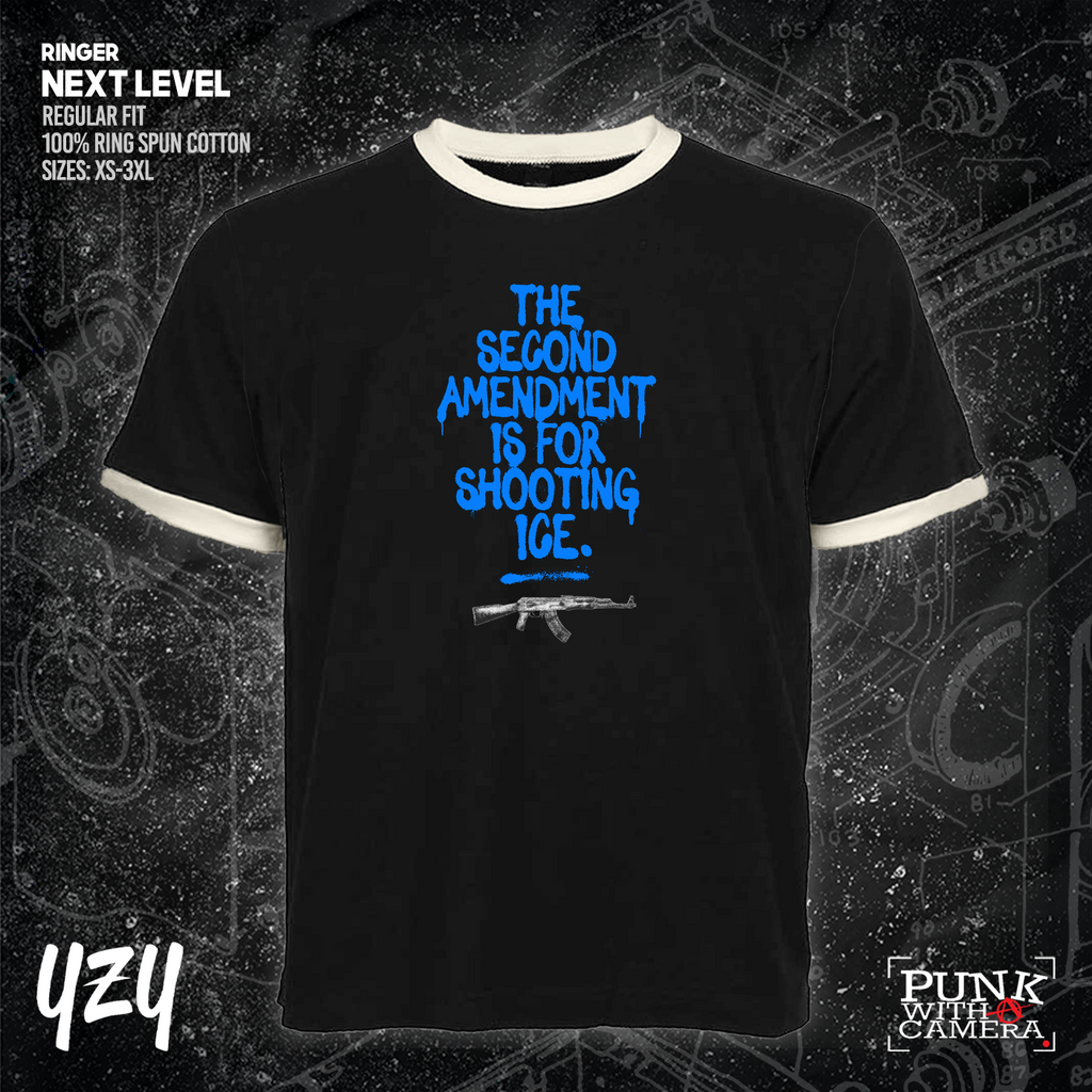 The Second Amendment is For Shooting ICE - YZY  Prints