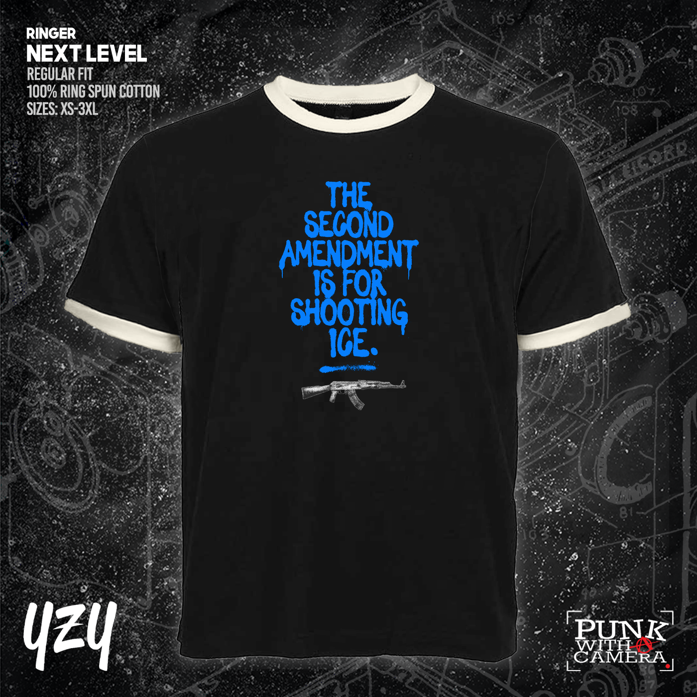 The Second Amendment is For Shooting ICE - YZY  Prints