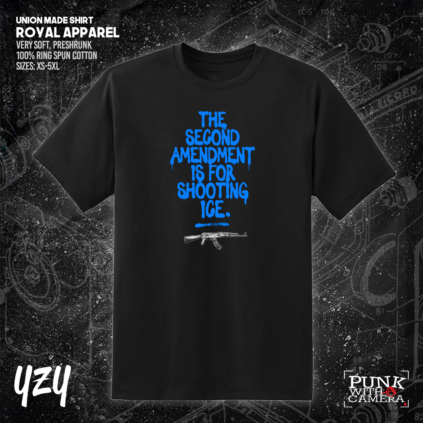The Second Amendment is For Shooting ICE - YZY  Prints