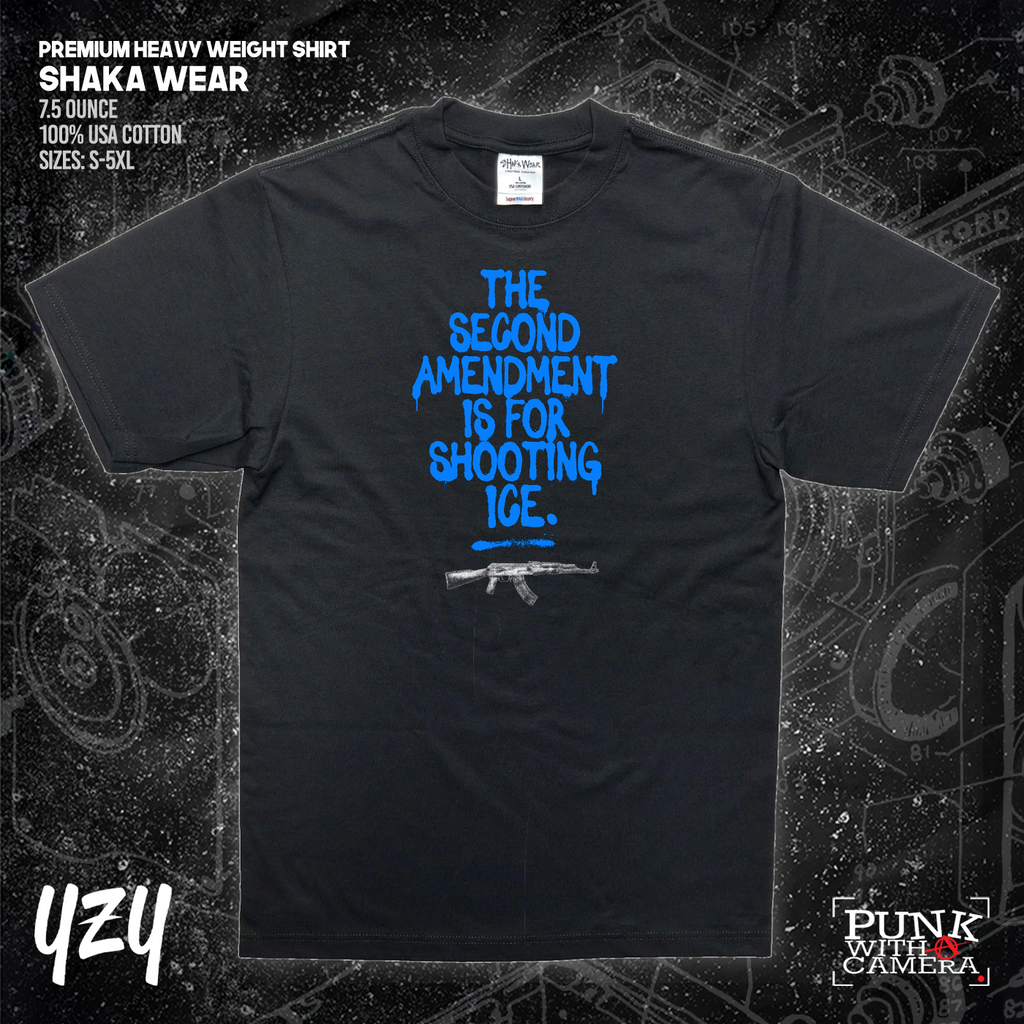 The Second Amendment is For Shooting ICE - YZY  Prints