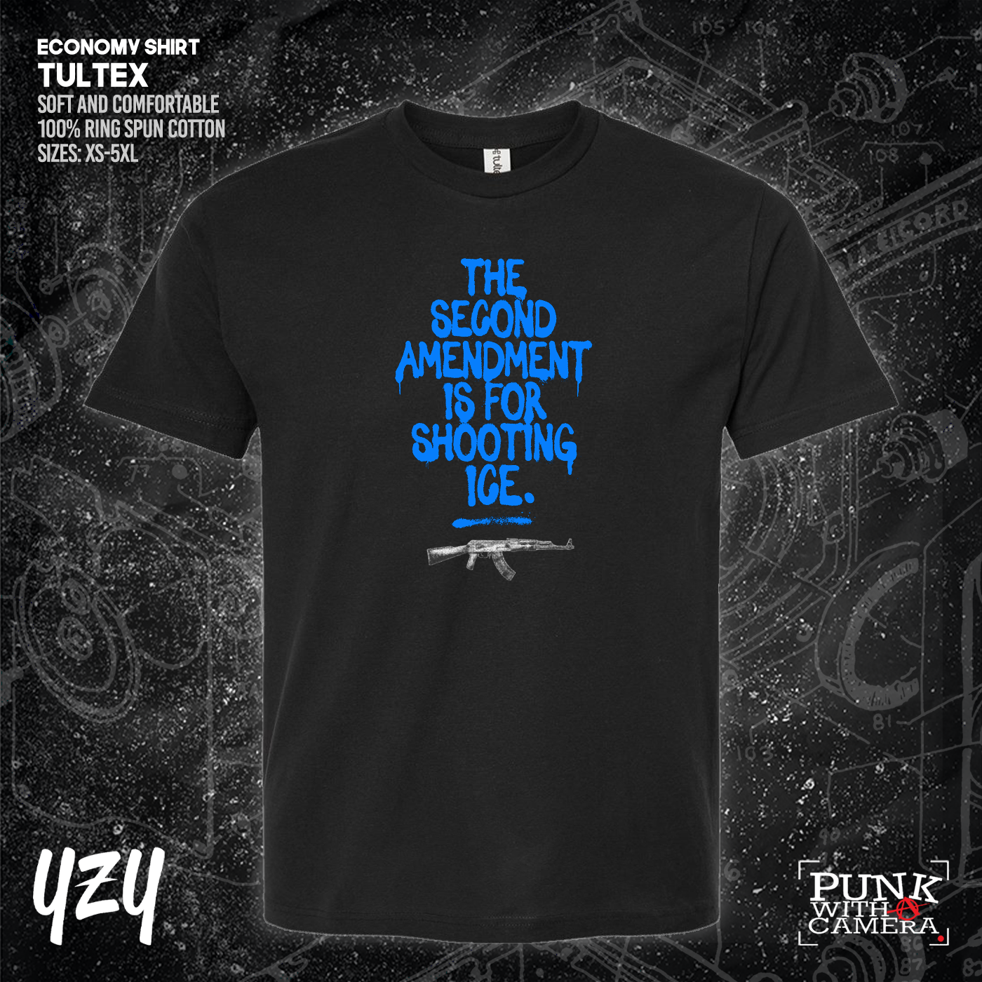 The Second Amendment is For Shooting ICE - YZY  Prints