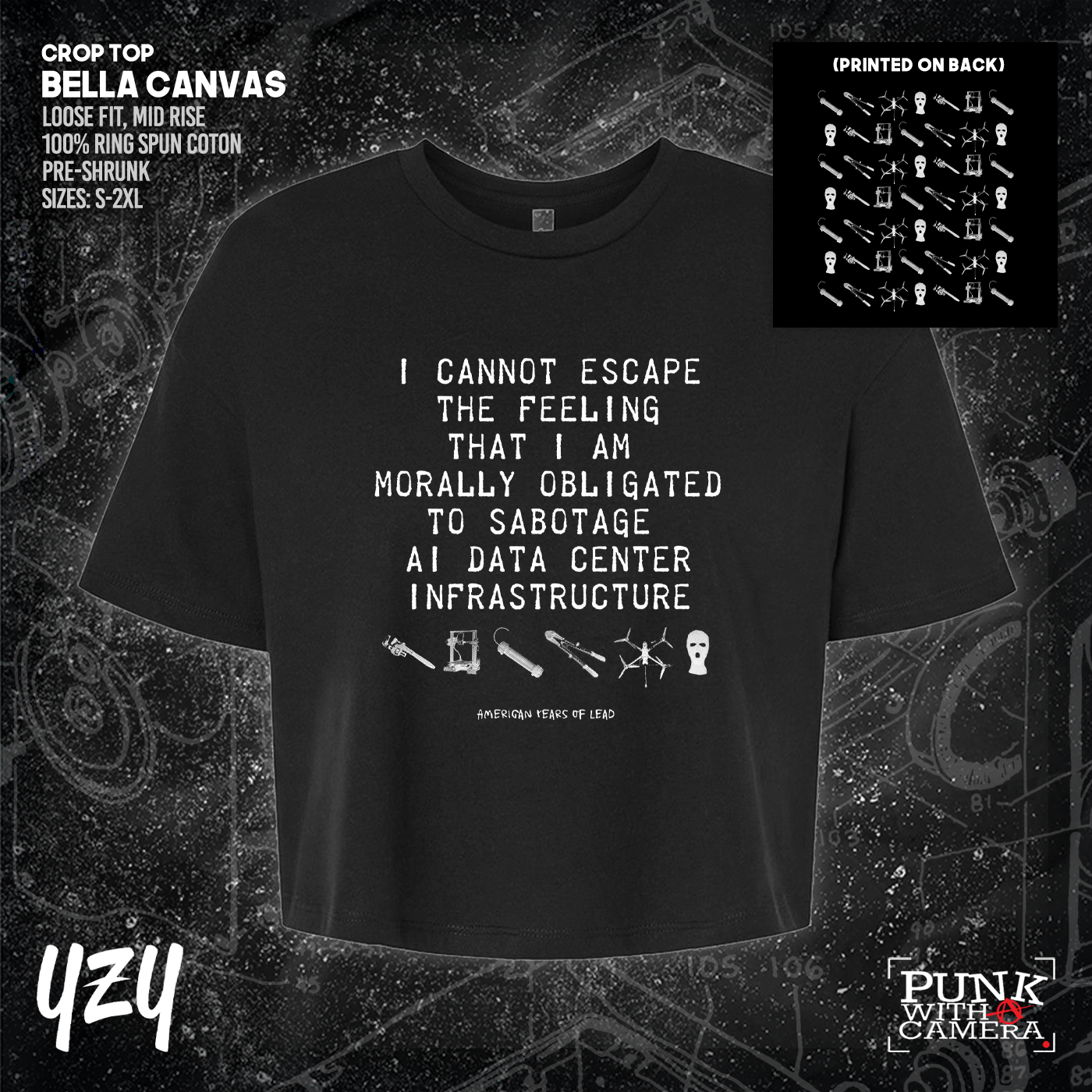 I Cannot Escape The Feeling - AI Infrastructure - YZY Prints