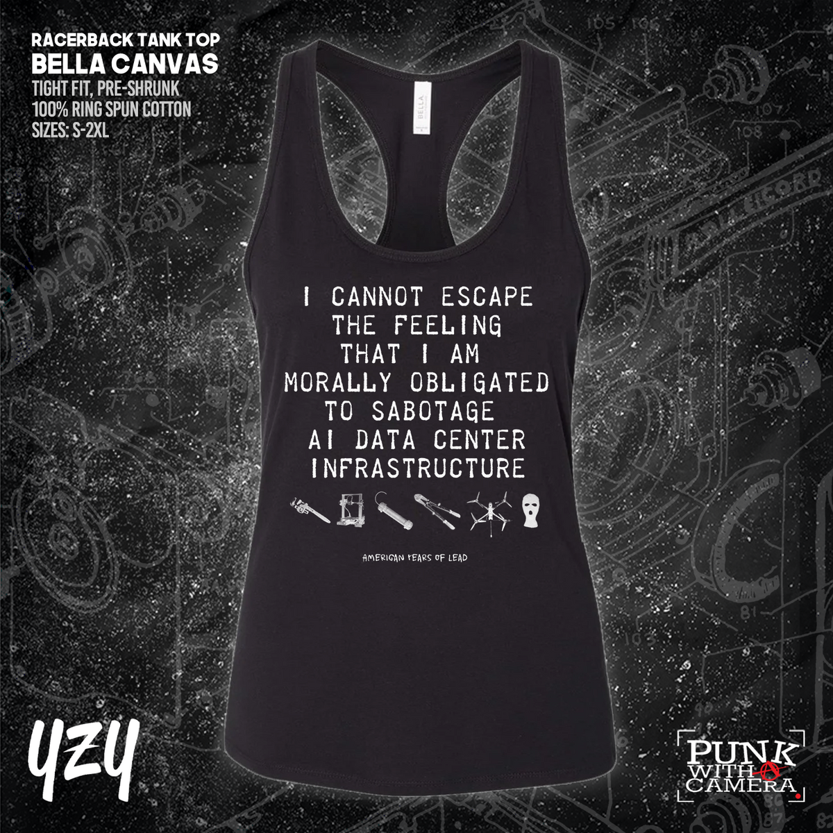 I Cannot Escape The Feeling - AI Infrastructure - YZY Prints