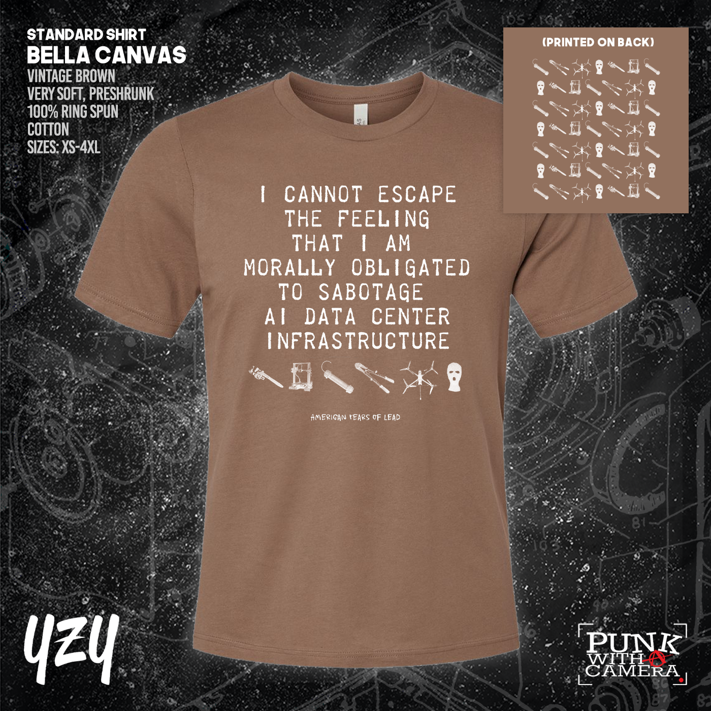 I Cannot Escape The Feeling - AI Infrastructure - YZY Prints