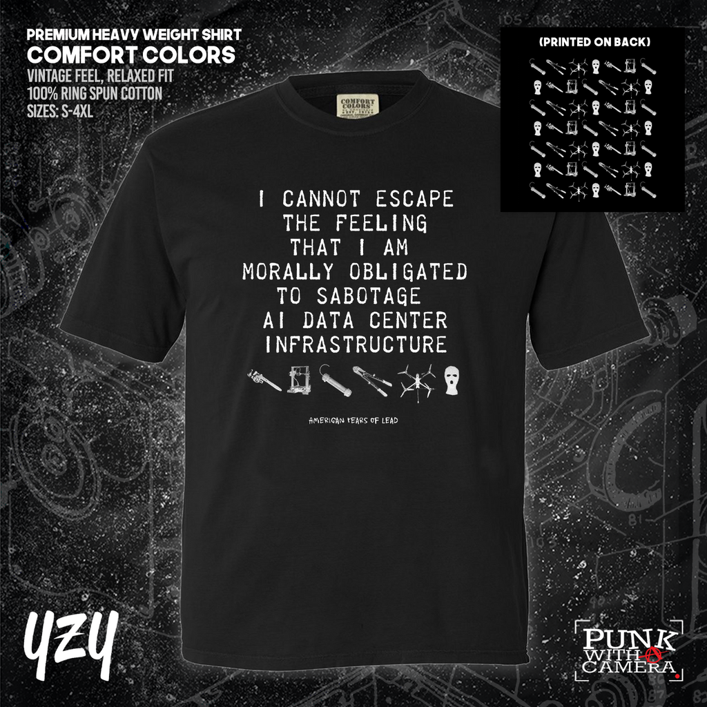 I Cannot Escape The Feeling - AI Infrastructure - YZY Prints