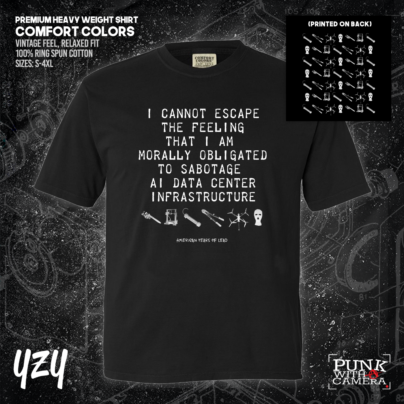 I Cannot Escape The Feeling - AI Infrastructure - YZY Prints