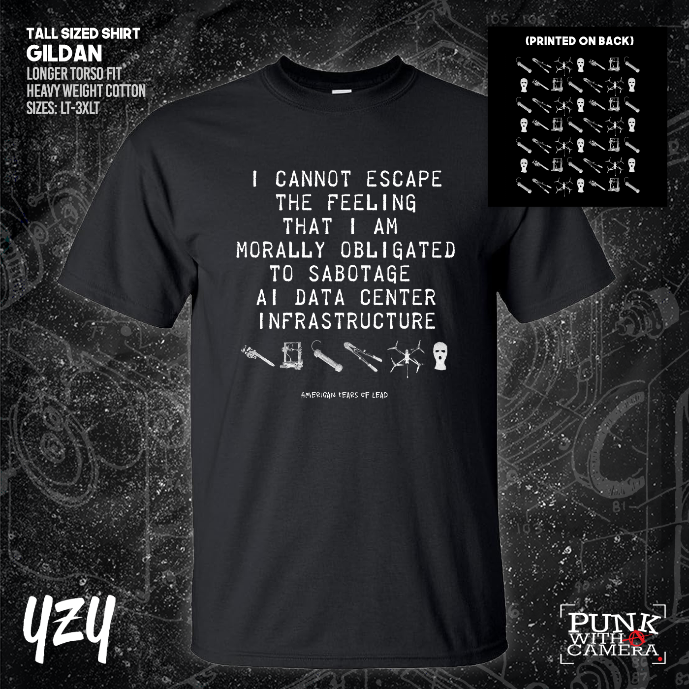 I Cannot Escape The Feeling - AI Infrastructure - YZY Prints